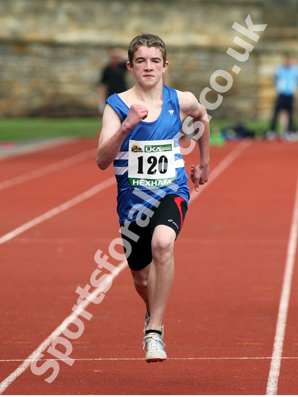 120, 100 metres, Northumbereland Classic, Hexham